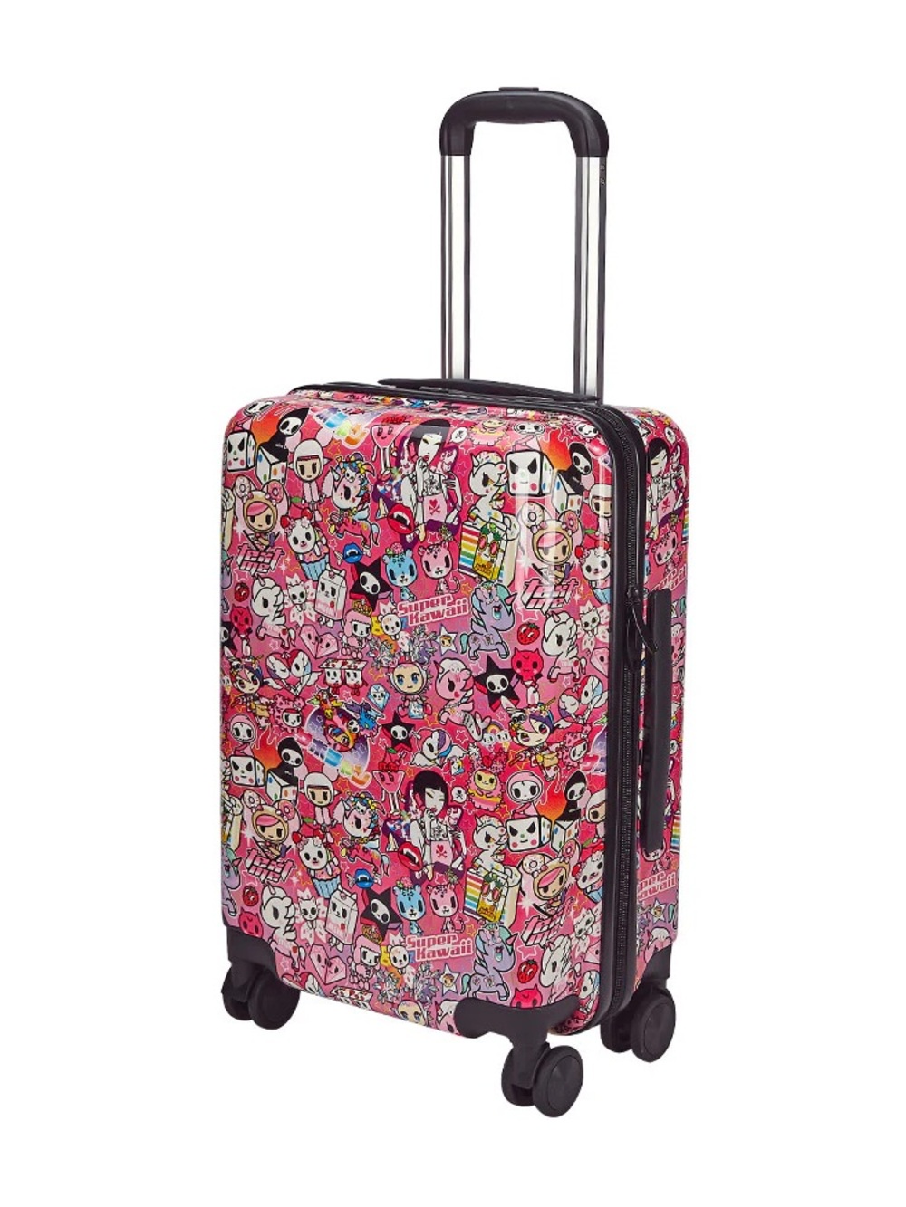 NWT Tokidoki Y2Kawaii Pink Carry-On Luggage - Picture 3 of 4